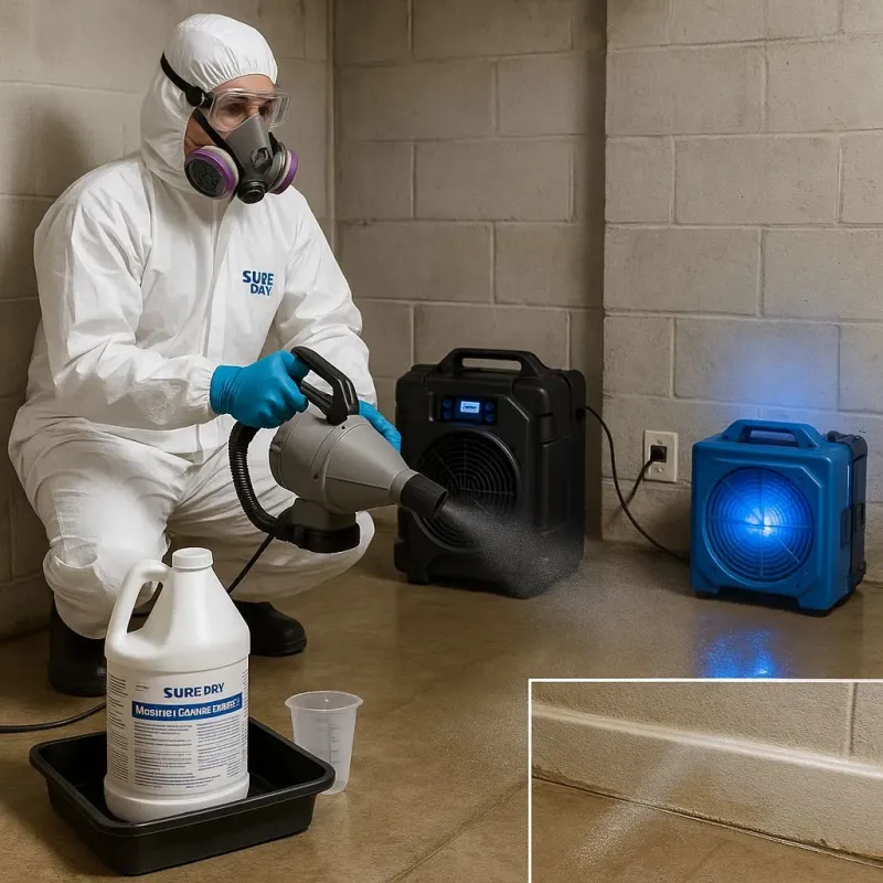 Sanitization and Odor Removal process in Moriarty, NM